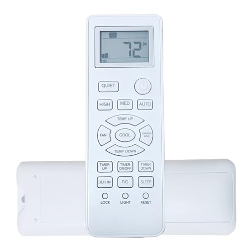 New Remote Control for GE WJ26X22901 AHD06LZQ1 AHD08LZQ1 ESAQ406P ESAQ406T ESAQ408P ESAQ406TZ AHD06LX AHD08LX PHC06 PHC08 PHC06LY PHC08LY AHD06LXW1 AHD08LXW1 Air Conditioner