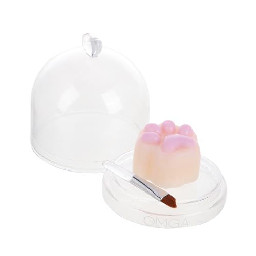 NUSITOU Crema De Labios De Viaje, Suministro Femenino, Bálsamo Labial Bonito, Bálsamo Labial Normal, Bálsamo Labial Con Forma De Pata De Gato, Crema Labial Encantadora, Crema Labial Con