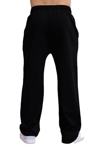 Image of FUAARK Men's Straight Tracks Oversized Cotton Terry Gym & Streetwear Pants