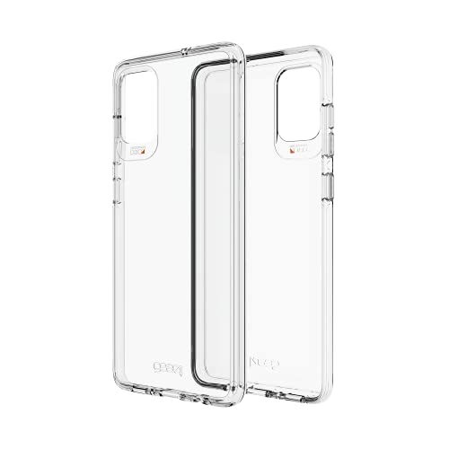 ZAGG Gear4 Crystal Palace Designed for Samsung Galaxy A71 Case, Advanced Impact Protection by D3O - Clear