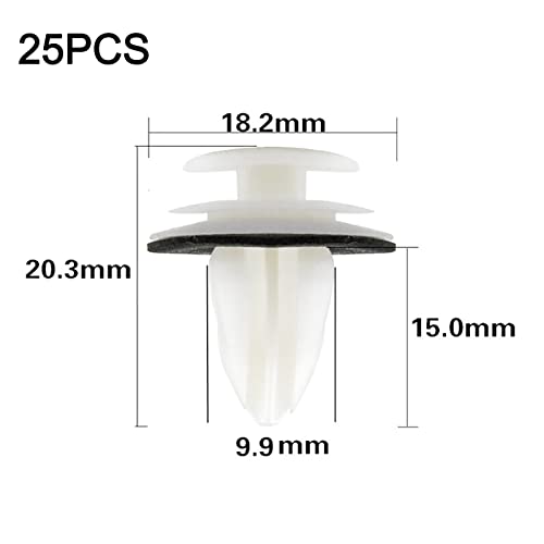 25 Pièces clips voiture,Clips de Fixation,Clip de Fixation de Voiture – vue 2