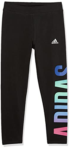 Legging adidas fille noir 4T en maille de coton premium
