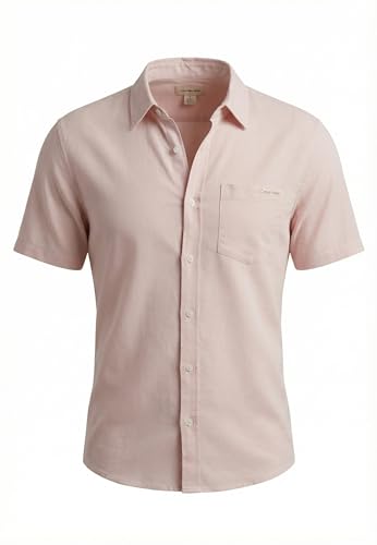 Chemise manches courtes Calvin Klein anti-chaleur pour un look casual élégant