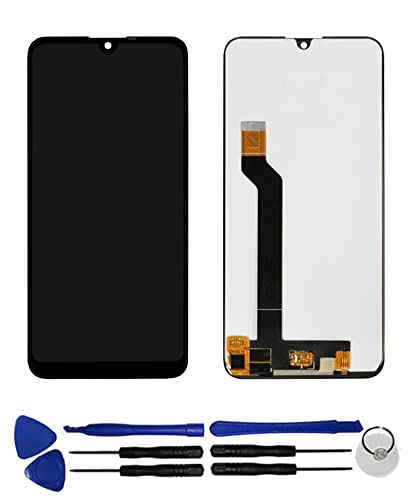 OYOG Ecran pour Wiko View3, View 3 Vitre Tactile LCD Assemblé (sans Châssis) Remplacement Noir