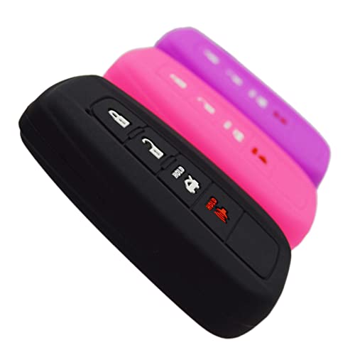 Silicone Remote Key Fob Cover for Toyota Camry 2018-2024 XLE