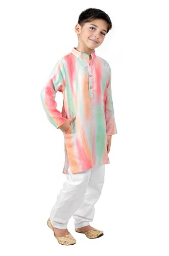Image of Chandrakala Kids Kurta Set for Boys Eid gift Indian Ethnic Wear (KK119)