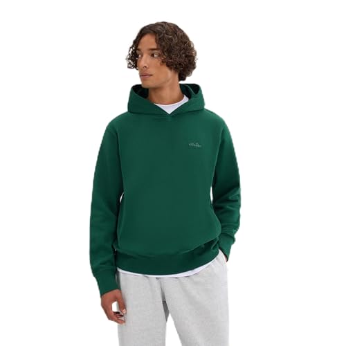 Ellesse Madone Sudadera con Capucha Hombres Verde Oscuro