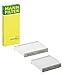 Produktbild MANN-FILTER CU 21 000-2 Innenraumfilter/Kabinenluftfilter (2er Set) - für Pkw + Transporter