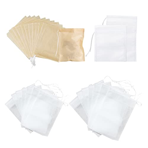 300 bustine di tè, bustine di tè colino con