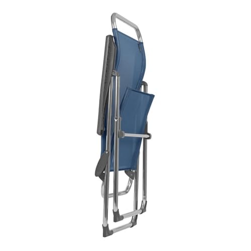 Lafuma Compact Folding Chair For Travelling, Alu Cham, Batyline, Blue, LFM2772-3865 - 4