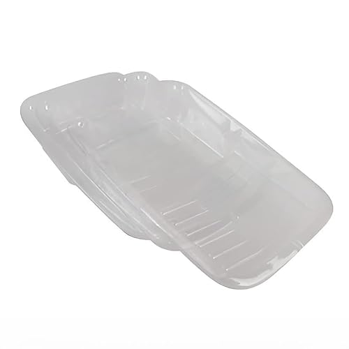 Image of 9" ROLLER TRAY INSERTS TRANSPARENT, Plastic, Compatible with Fortress Trade 9" Roller Tray, 3 in Pack