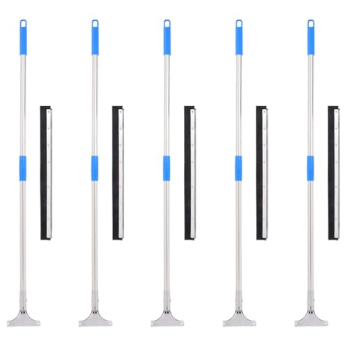 Extractor de suelo resistente de acero con goma de amplio formato 122,5cm 2