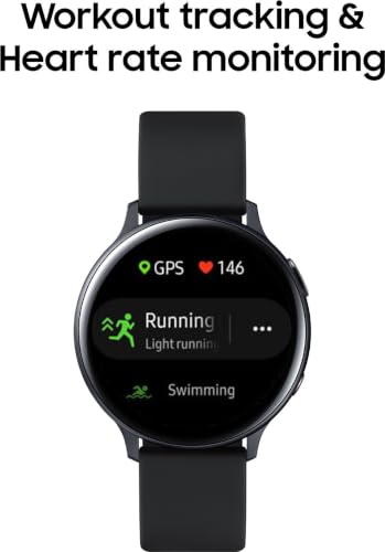 Image of Active 2 Bluetooth Smartwatch with 1.4 inch Round AMOLED Display, Real-Time GPS Tracking, IP68 & 5ATM Water Resistance, Heart Rate & Sleep Monitor (Black)