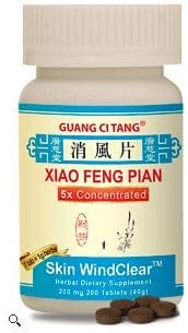 Xiao Feng Pian, Tablets 200 200mg Tablets - Pack of 2