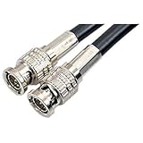 5.5CUHD 固定配線用 4K 12G/3G/HD-SDI対応 両端BNC付き同軸ケーブル 黒色 単線 L-5.5CUHD CANARE カナレ(5m)