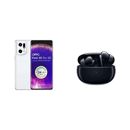 OPPO Find X5 Pro Smartphone, AI Tripla Fotocamera 50+50+13MP, Refresh rate 120HZ WQHD+ 5000mAh & Enco X - Auricolari True Wireless, Qualità Dynaudio, Ricarica Wireless, Bluetooth 5.2, 3 Microfoni