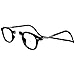 Clic Magnetic XXL Vintage Oval Reading Glasses in Black ; +1.75
