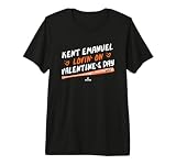 Kent Emanuel Lovin' On Valentine's Day Baseball Lover Premium Tri-blend T-Shirt