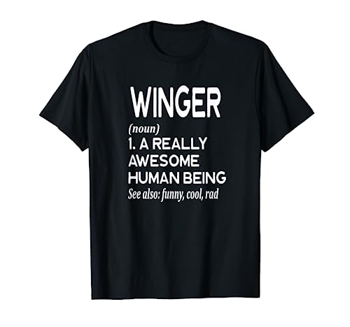 Rugby Player Definition Funny - Winger T-Shirt