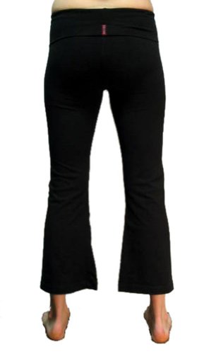 Hard Tail Roll Down Yoga Capri