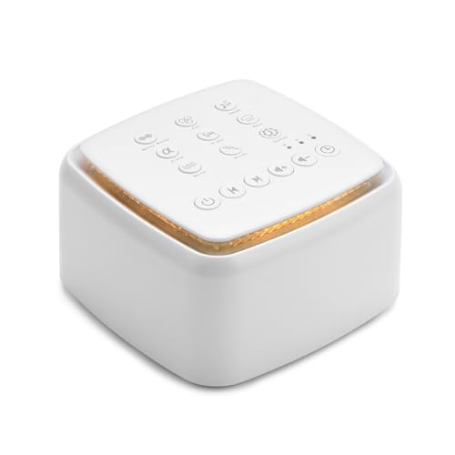 Machine à bruit blanc portable pour sommeil bébé et adulte avec veilleuse