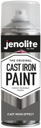 JENOLITE Cast Bronze Effect Spray Paint - Creates Look and Feel of Real Cast Bronze on Most Surfaces - 400ml