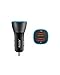 Roav SmartCharge Spectrum, by Anker, 30W Dual USB Car Charger with Quick Charge 3.0, for iPhone X/8/7/6s/Plus, iPad Pro/Air 2/Mini, Galaxy S8+/S8/S7/S6/Edge/Plus, Note 8/5/4, LG, Nexus, HTC, and More