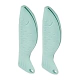 FIXOSHEE 2 Stück Edelstahl Fingerschutz für Küche Verstellbare Handschutzhüllen zum Schneiden und Zerkleinern Vielseitig Kompatibel mit Küchenmessern Sicherer Handschutz für Hobby und