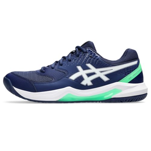 ASICS Herren Gel-Dedicate 8 Clay Sneaker, Blue Expanse White, 45 EU