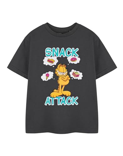 Garfield Kids Short-Sleeved T-Shirt Graphic Tee Options | Cartoon Character Comfortable Short-Sleeve Apparel for Boys & Girls