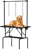 Hebetler 46 Inch Foldable Dog Grooming Table