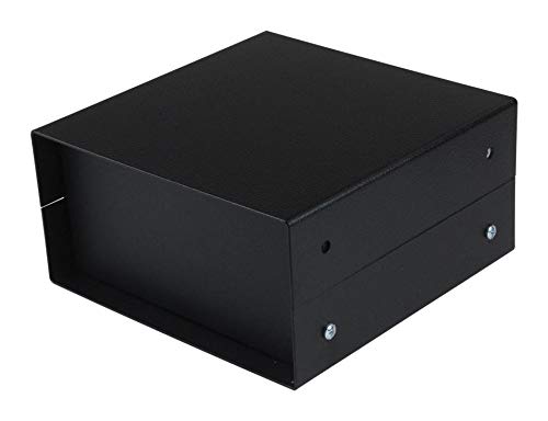 1458C3 - Metal Enclosure, 1458 Series, Heavy Duty, Solid Top & Bottom, Instrument, Steel, 76 mm, 152 mm (1458C3)