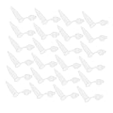 GALPADA 500 Stück Graduierte Zentrifugenröhrchen Mikro Testvials mit Deckel für Laboranwendungen Chemische und Klinische Experimente Langlebige Kunststoffmaterialien für Probenlagerung