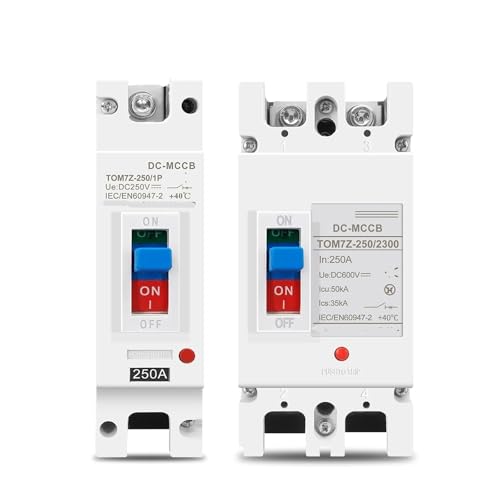 Disjoncteur solaire MCCB protection photovoltaïque 1P 150A