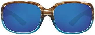 Costa Del Mar Women's Gannet Rectangular Sunglasses
