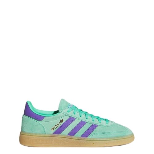 adidas Women's Handball Spezial W Hi-res greenPurple Rush/Gold met. 7.5 US