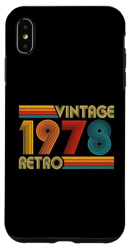 48�΂̒a���� 48�� �j�� ���� ���g�� ���B���e�[�W 1978 �X�}�z�P�[�X iPhone XS Max �p