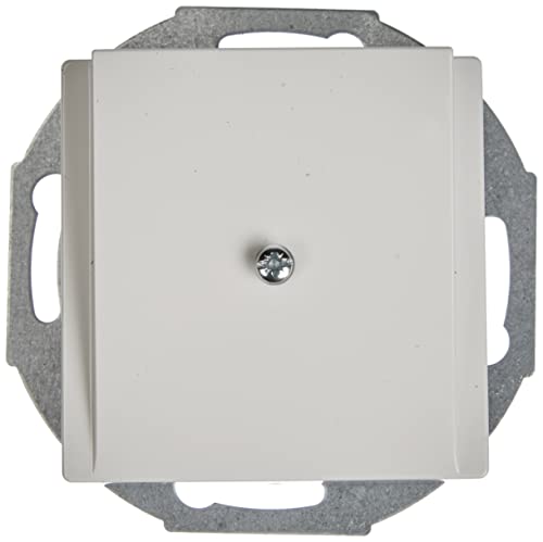 Schneider Electric Merten Zentralplatte Leitungsauslass, System M, polarweiss glänzend, Artikelnummer 296319