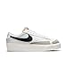 Nike Blazer Low Platform DJ0292-101 Womens Casual Shoes (White/Black-Orange)