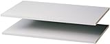 Easy Track RS1436ON 2 Count Closet Shelves, 35-Inch, White