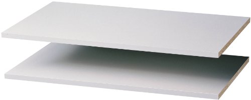 Easy Track RS1436ON 2 Count Closet Shelves, 35-Inch, White