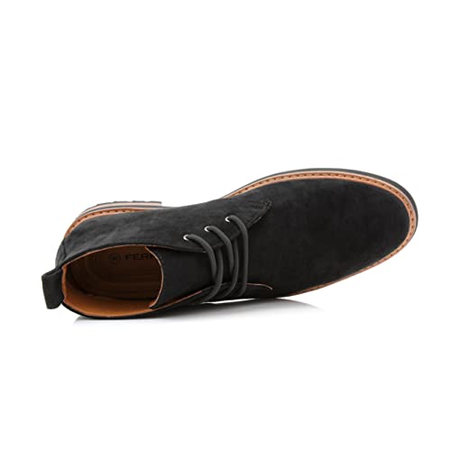 Image of Ferro Aldo Men's Chukka Boots | Classic Dress, Casual & Sneaker Styles | Lace-Up Ankle Boot for Work & Everyday Wear