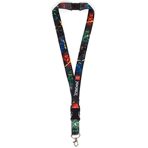 LEGO NINJAGO Lanyard Neck Strap for Key Chains Detachable Lanyard for Phone Keys ID Badge with clasp and Release Buckle Team