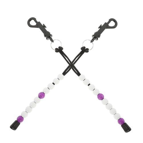 Happyyami - Contador de puntuación para golf, cadena de cuentas, herramienta precisa para anotar golpes, 2 unidades miniatura 1