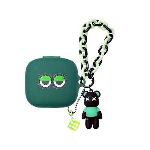 For Shokz OpenFit 2+/OpenFit 2�p�̃P�[�X �J�o�[ ���� �V���R�[�� �����h�~ �ϏՌ� �J���r�i�t�� (10)