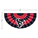 WinCraft Houston Texans Bunting Pleated Fan Banners