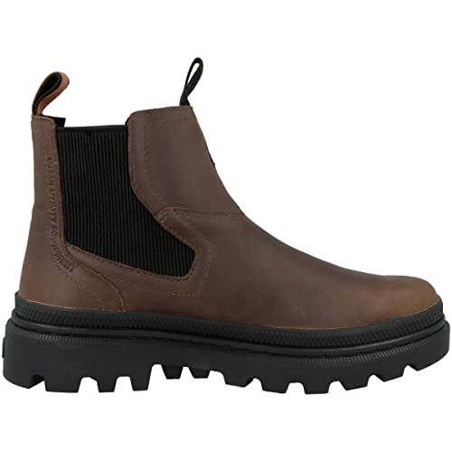 Palladium Unisex Hi-Top Baskets Sneaker, Beeswax Brown, 8.5 Us Men #TOP2