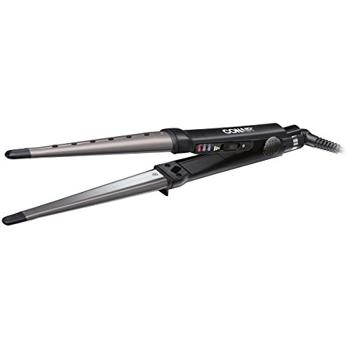 Conair Titanium Tourmaline Split Barrel Conical Multi-Functional Flat Iron, Waver And Wand #TOP5