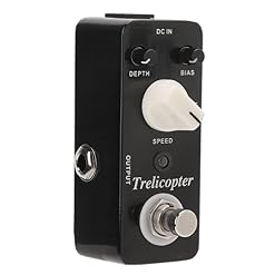 Vibrato Single Effects, Petite pédale d’effet trémolo classique pour guitare électrique - Les Beatles, Paul McCartney, John Lennon, RIngo Starr, George Harrison