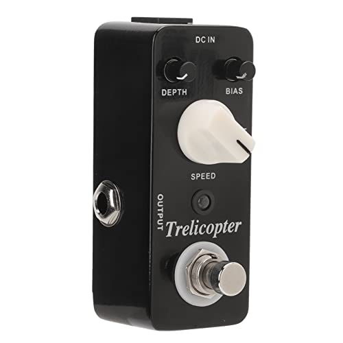 Vibrato Single Effects, Petite pédale d’effet trémolo classique pour guitare électrique - Les Beatles, Paul McCartney, John Lennon, RIngo Starr, George Harrison Vibrato Single Effects, Petite pédale d'effet trémolo classique pour guitare électrique
